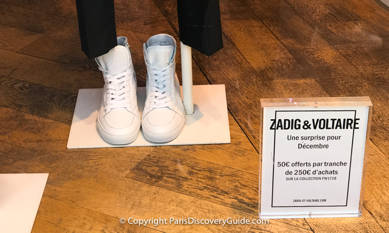 Pre-Christmas sale at Zadig & Voltaire Pre-Christmas sale at Zadig & Voltaire