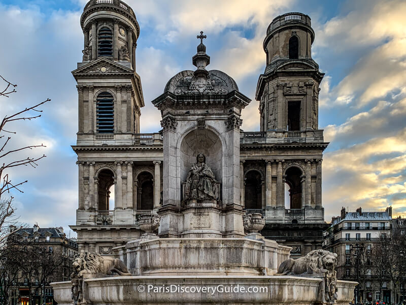 Eglise Saint-Sulpice in Saint-Germain Eglise Saint-Sulpice in Saint-Germain