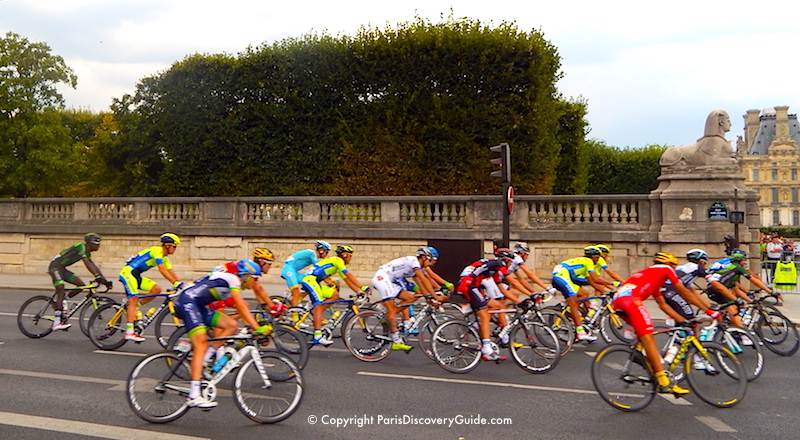 Tour de France arrives in Paris in July