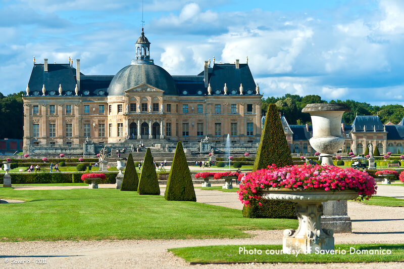 Château Vaux le Vicomte and gardens Château Vaux le Vicomte and gardens