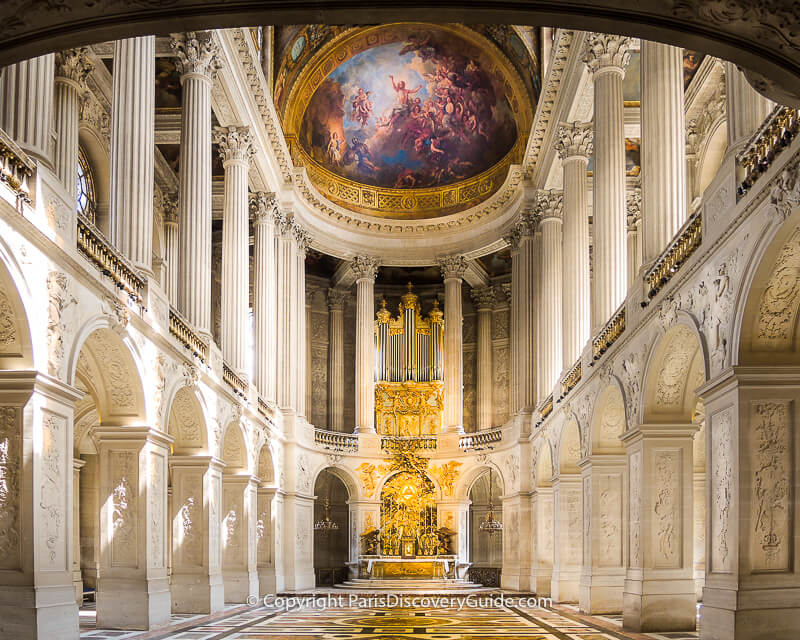 The Royal Chapel at Versailles Palace