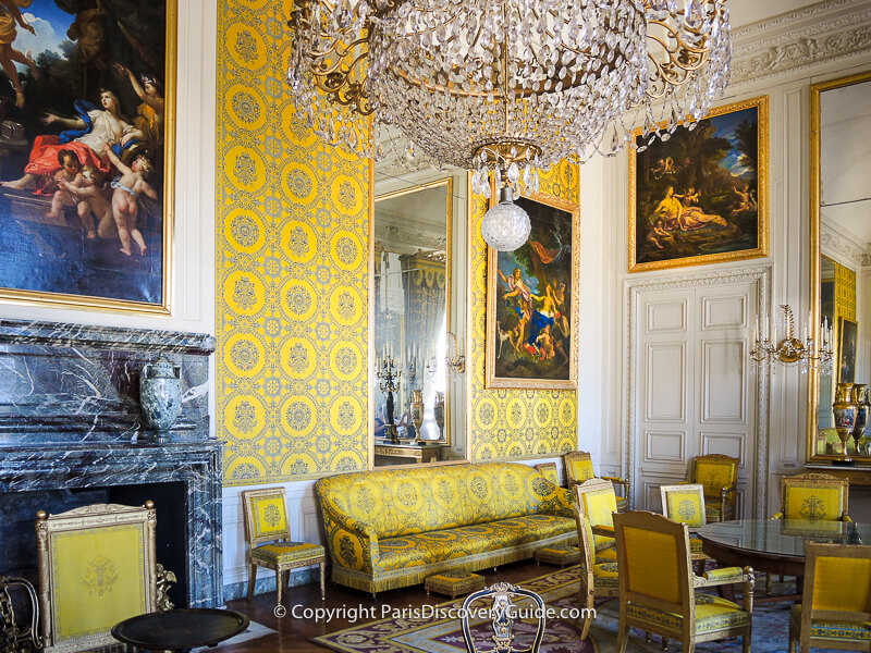 Louis-Philippe I's family room at Grand Trianon during his reign as King of France from 1830-1848 Louis-Philippe I's family room at Grand Trianon during his reign as King of France from 1830-1848