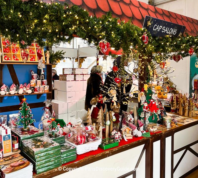 Alsatian Christmas Market, held each Decembr in front of Gare de l'Est near Hotel les Deux Gares
