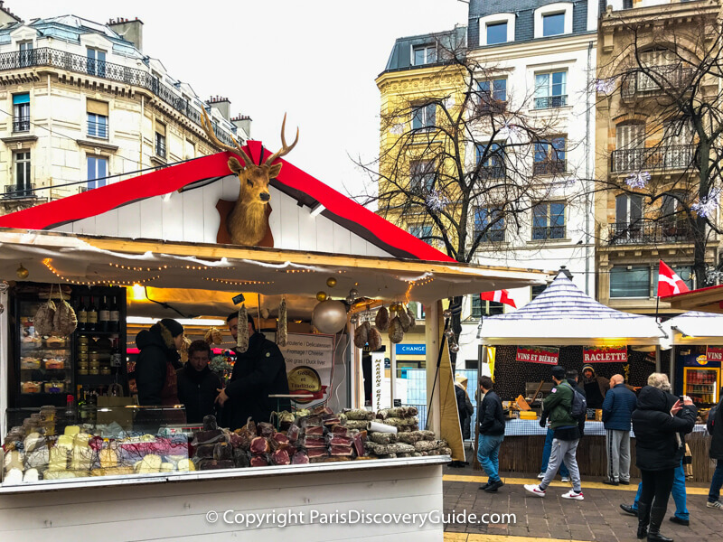 Les Halles Christmas Market chalet Les Halles Christmas Market chalet
