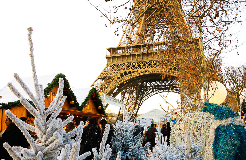 Les Halles Christmas Market chalet