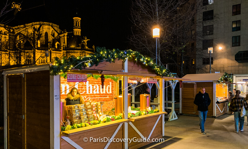Les Halles Christmas Market chalet Les Halles Christmas Market chalet