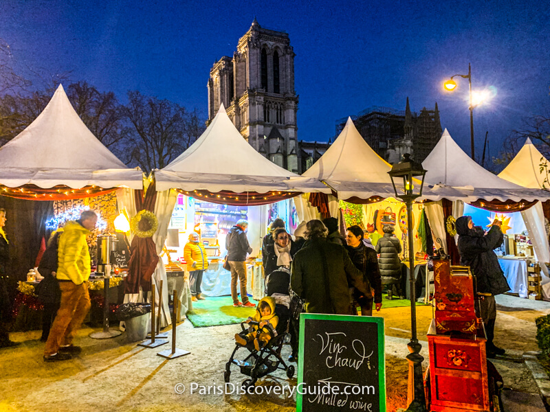 Paris Notre Dame Christmas Market 