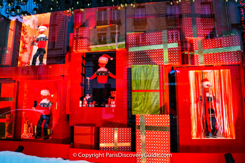 Enchanting Christmas Windows in Paris - Paris Perfect