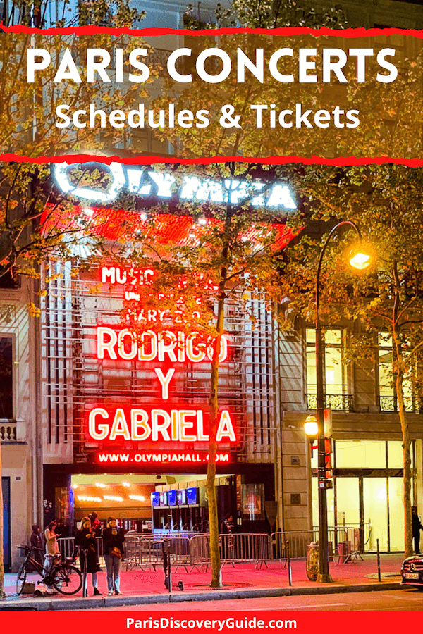 Paris Concert Schedule 2021 - Dates, Tickets - Paris Discovery Guide Paris Concert Schedule 2021 - Dates, Tickets - Paris Discovery Guide