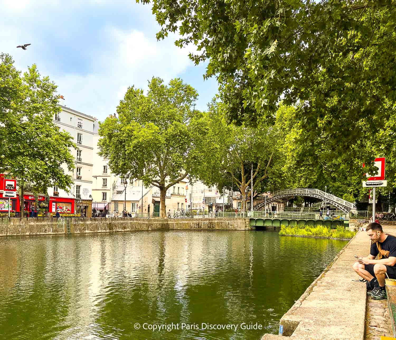 Canal Saint-Martin, near Bloom House Hotel & Spa in Paris 10 Canal Saint-Martin, near Bloom House Hotel & Spa in Paris 10