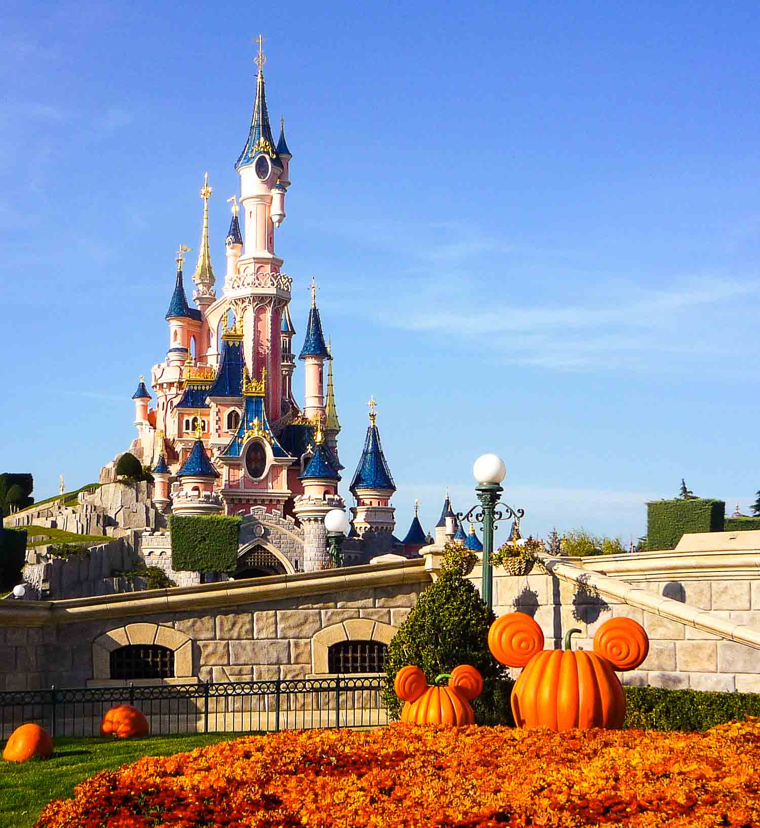 Halloween at Disneyland Paris during October Halloween at Disneyland Paris during October