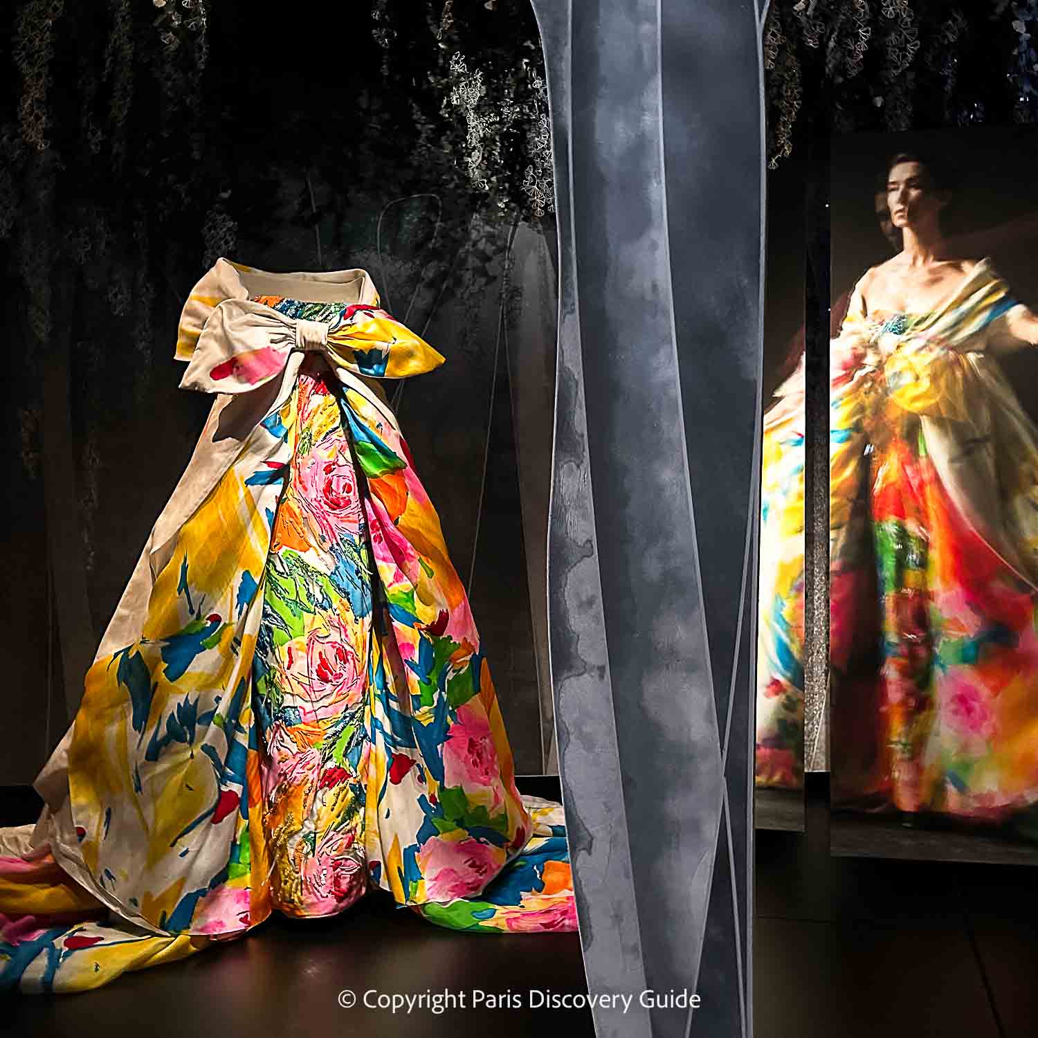 Display at Galerie Dior near Miss Fuller Hotel