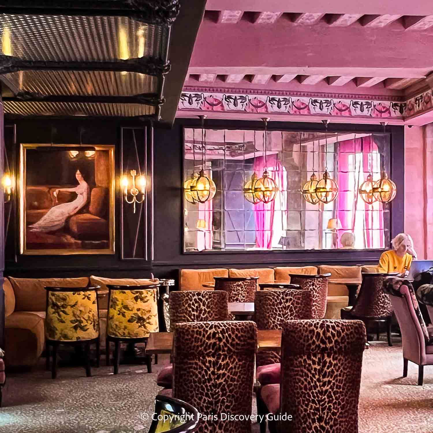 Portrait of Josephine Bonaparte in the Bar at Hotel de JoBo