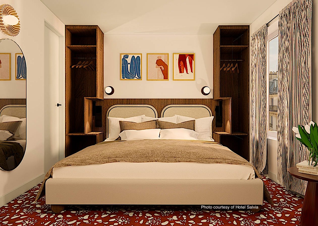 View from the rooftop bar at La Fondation 