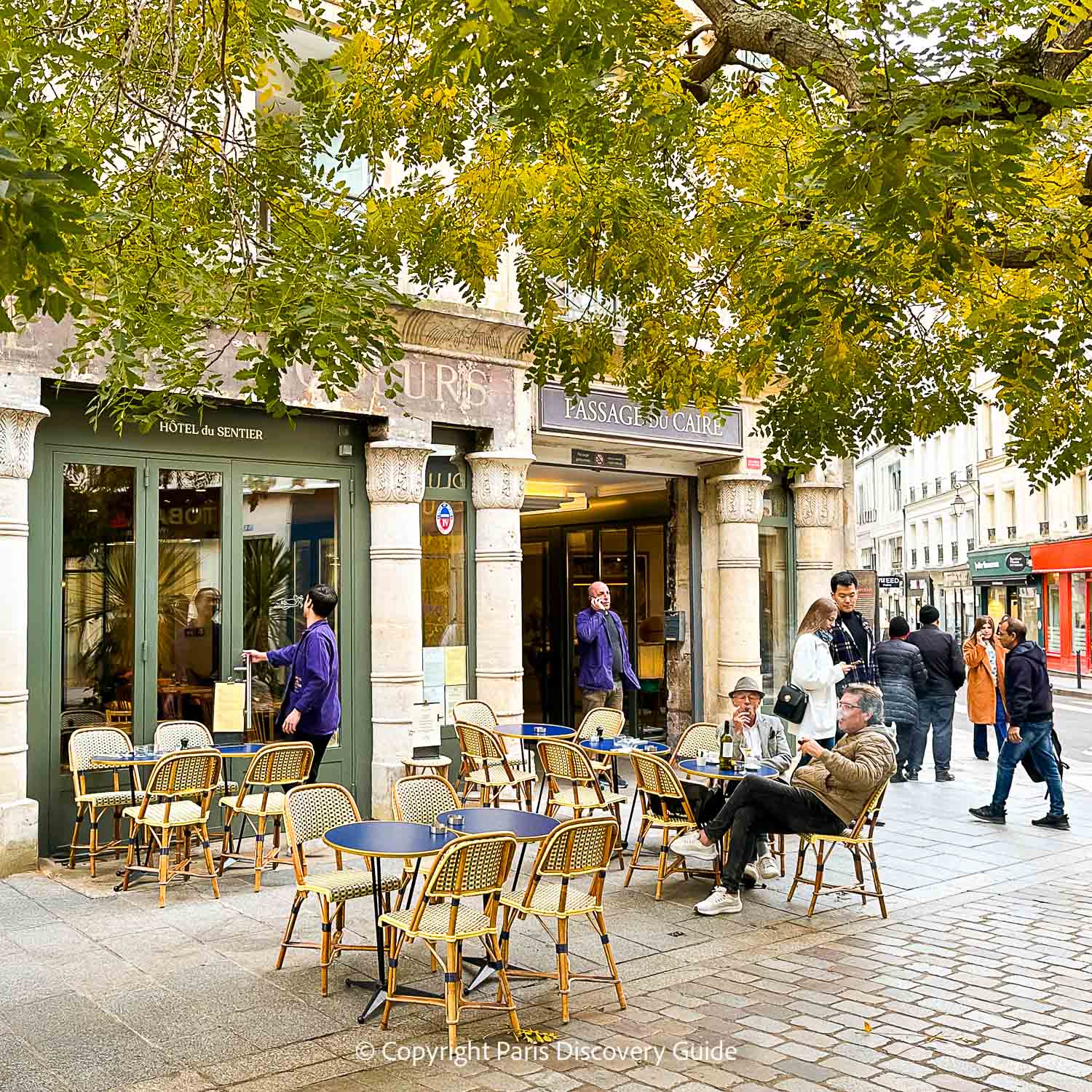 Hotel du Sentier next to Passage du Caire Hotel du Sentier next to Passage du Caire
