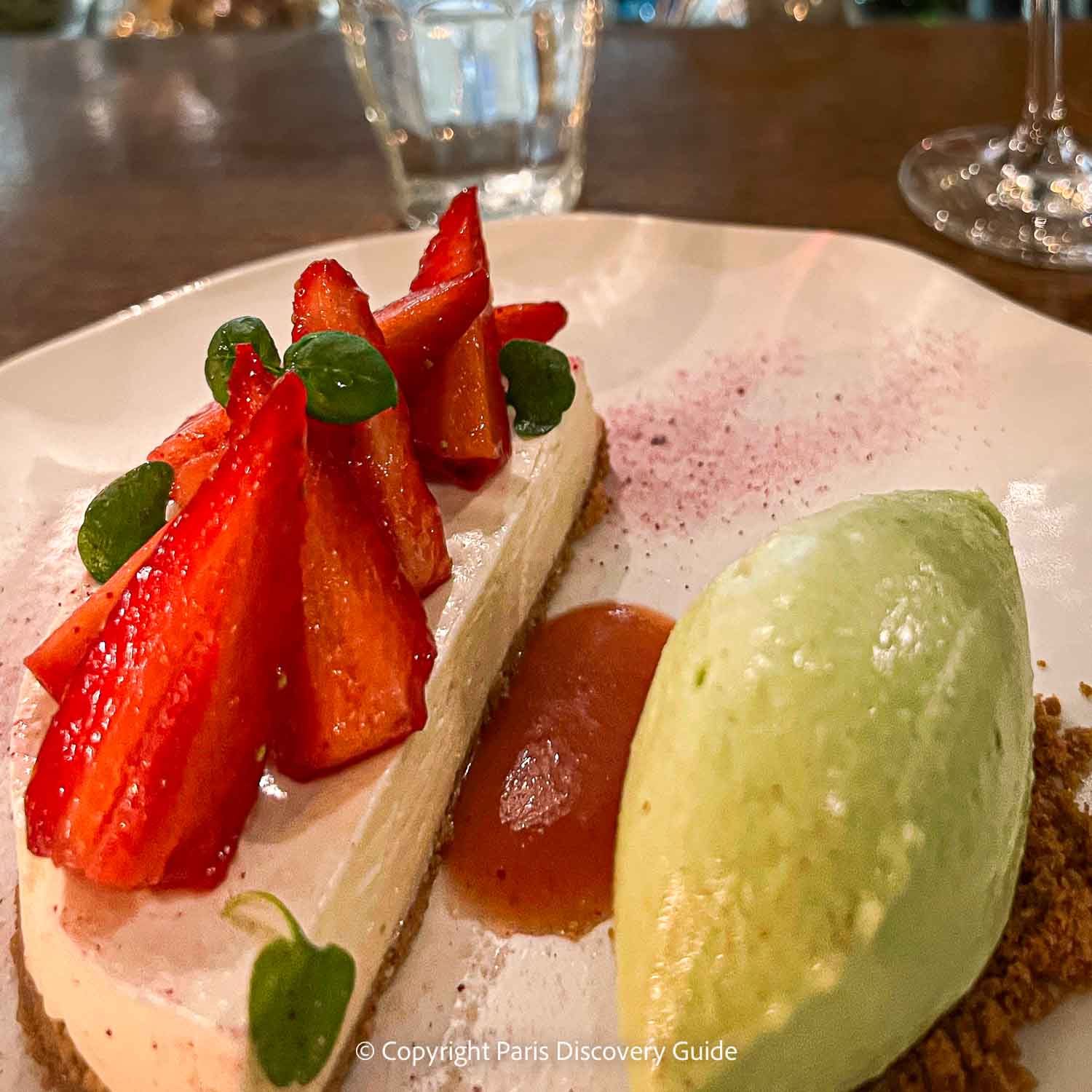 Dessert at Hugo & Co