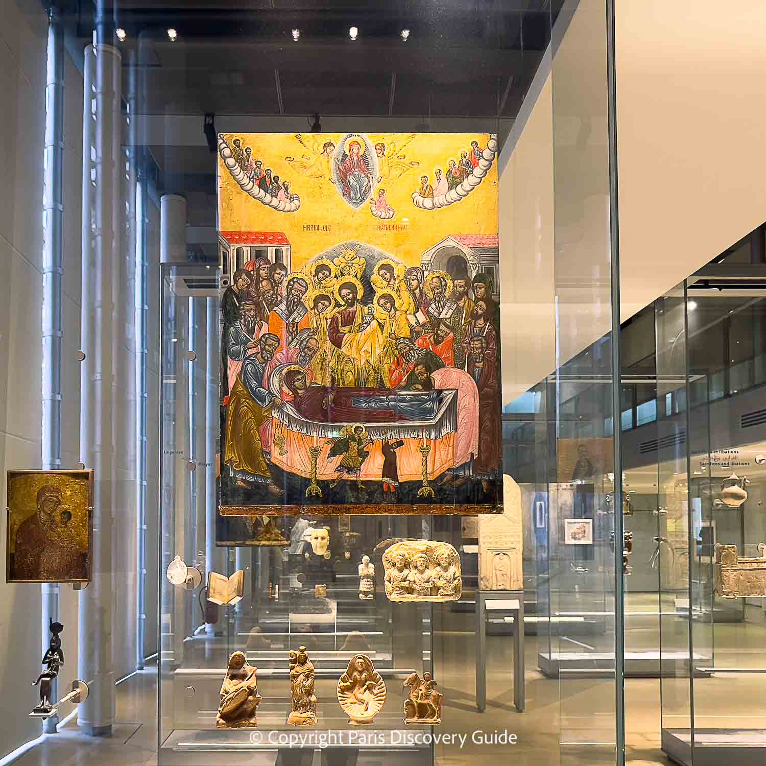 Part of the Mehdi Qotbi Retrospective show at the Arab World Institute