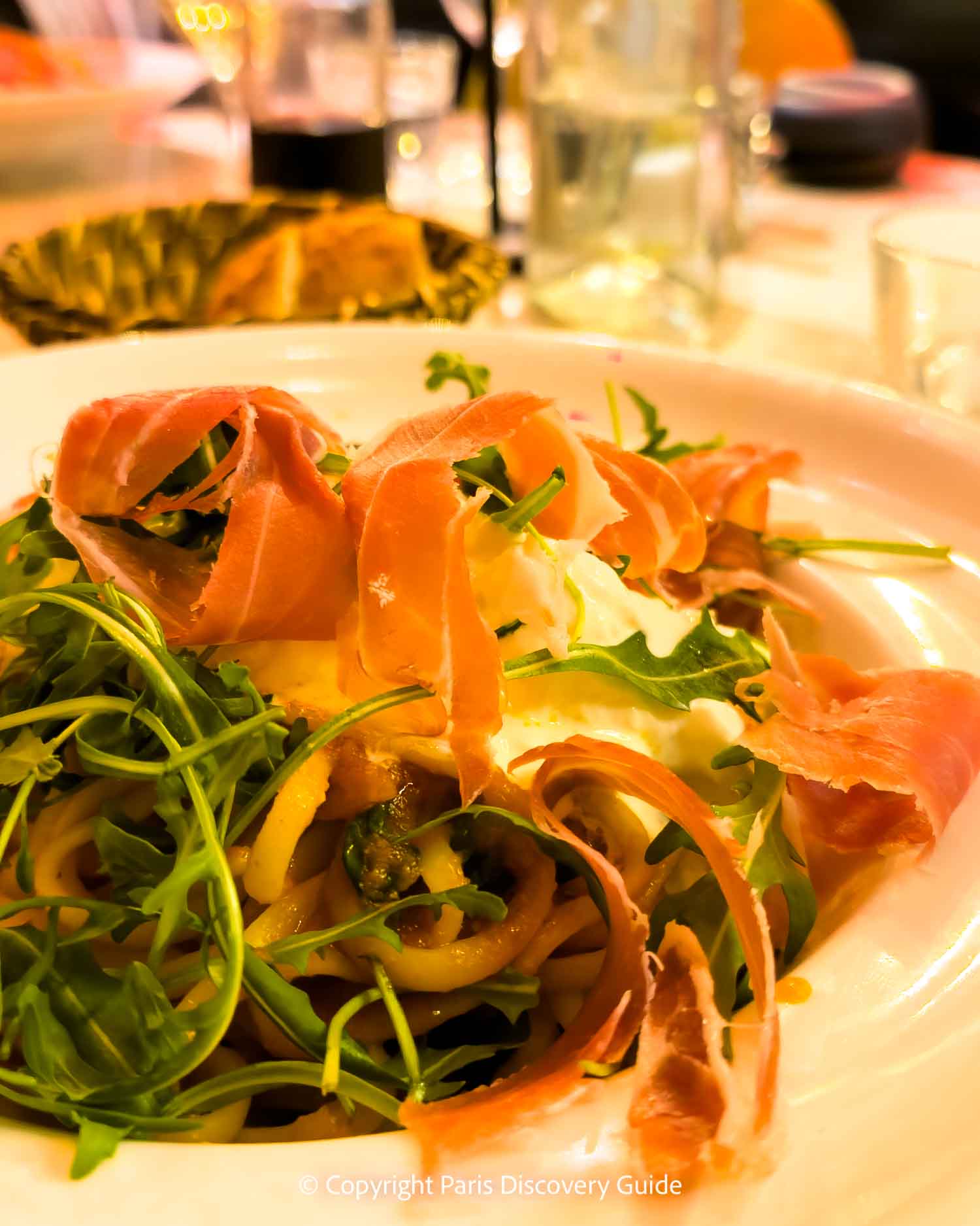 Dinner at Il Duca in Montmartre