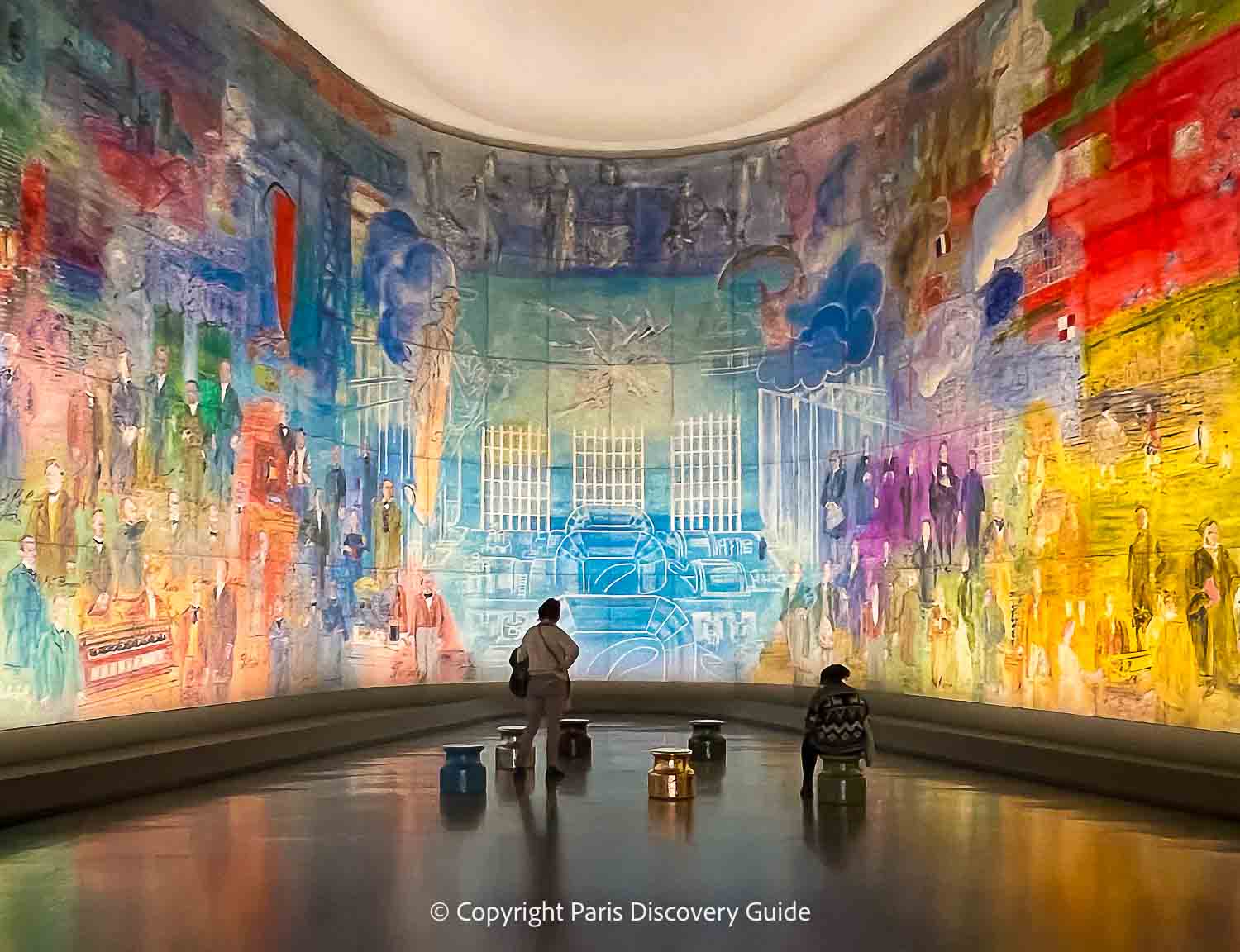 The Electricity Fairy by Raoul Dufy, a monumental painting 