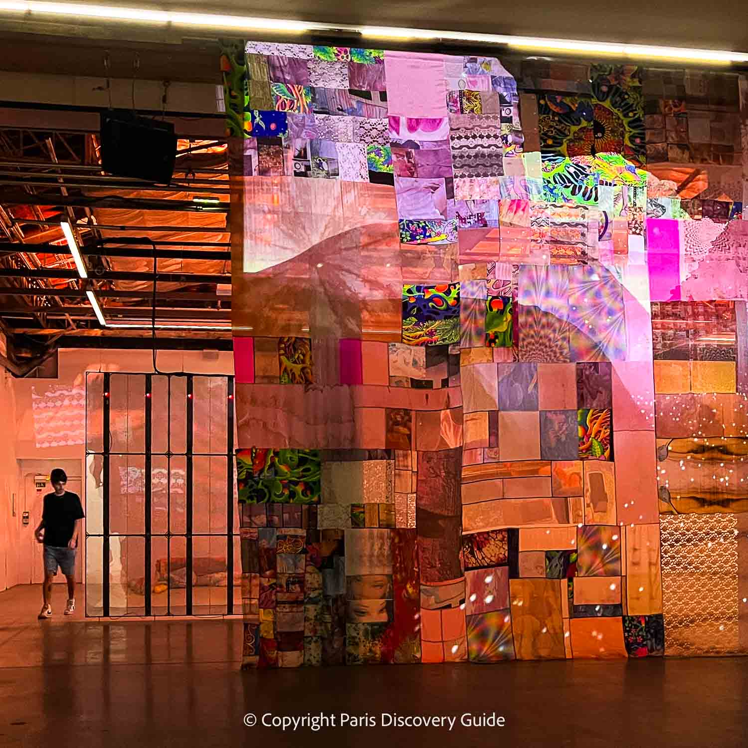 Exhibit at Palais de Tokyo, contemporary Paris art museum in the 16th Arrondissement Exhibit at Palais de Tokyo, contemporary Paris art museum in the 16th Arrondissement