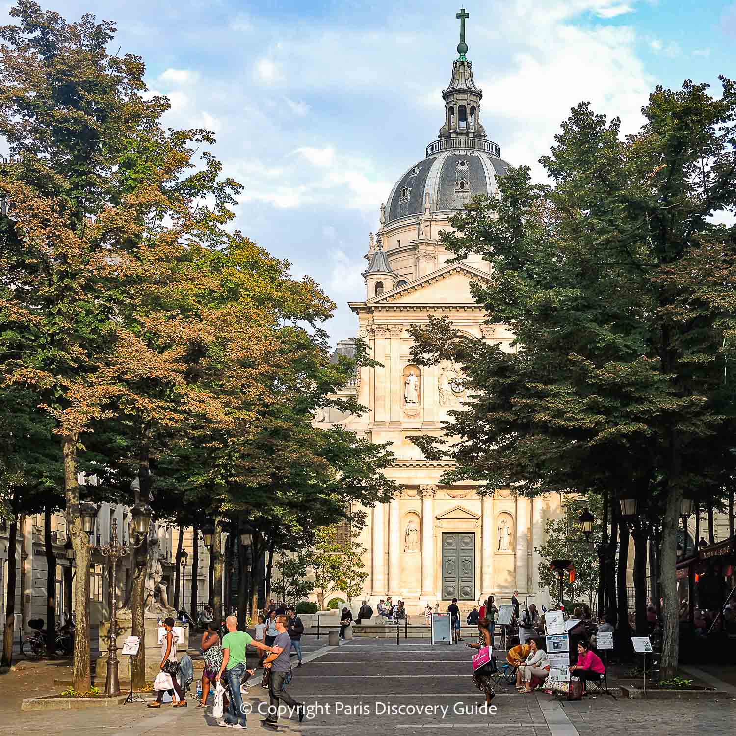 The Sorbonne, near Hotel Marignan