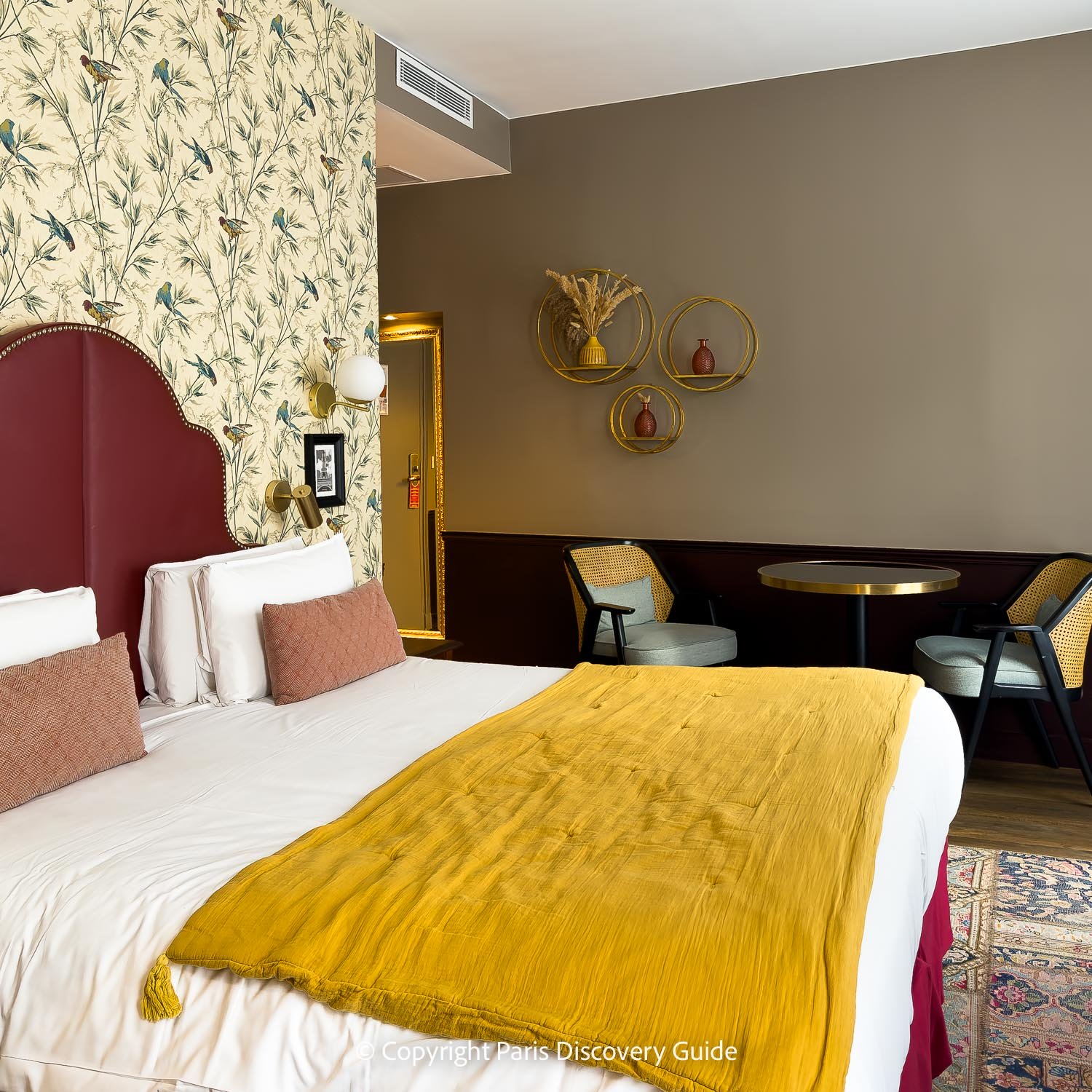 Part of our guestroom at Welcome Hotel