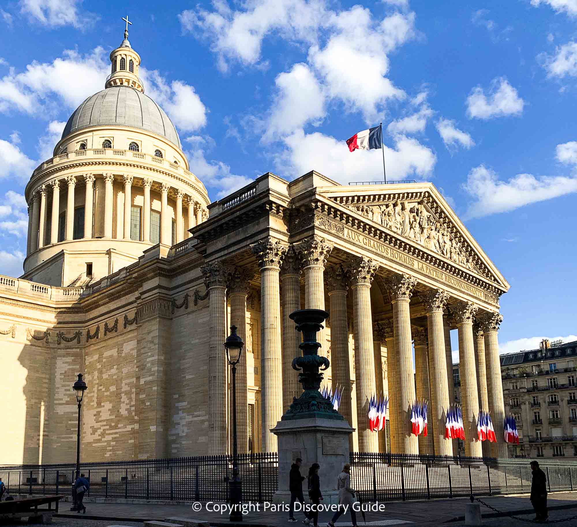 The Pantheon in Paris's Latin Quarter  