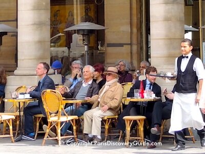 Cafe Le Nemours near Palais Royal