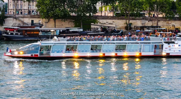 See Paris on a Seine River Cruise