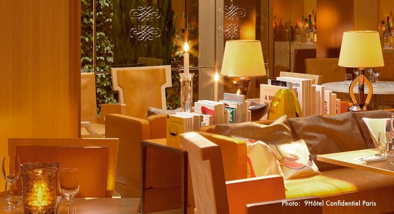 9Hotel Confidentiel in Paris's Marais neighborhood 9Hotel Confidentiel in Paris's Marais neighborhood