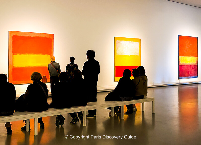 Mark Rothko exhibition at Fondation Louis Vuitton