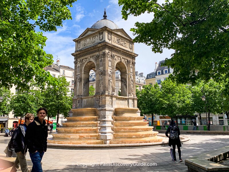 Fontaine des Innocents in the 1st arrondissement, Paris
