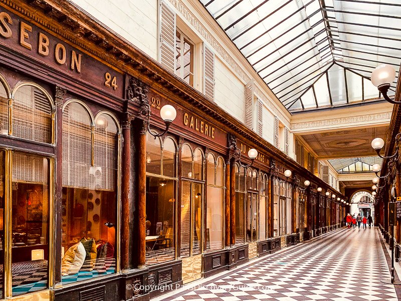 Galerie Vero-Dodat, one of the most elegant Paris covered passages