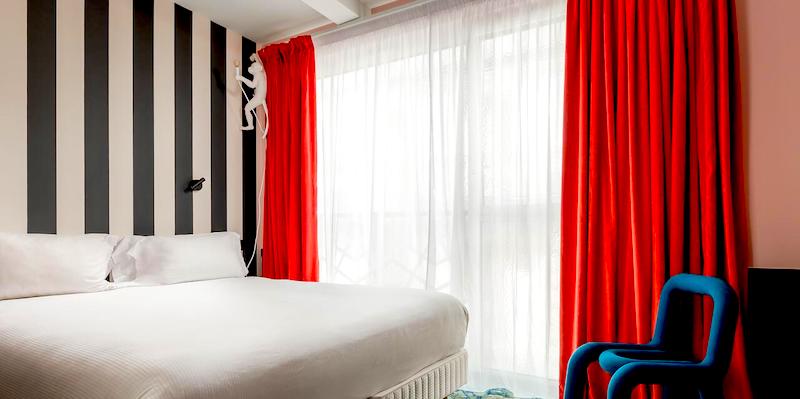 Guestroom at Hôtel Archetype Étoile in the 17th Arrondissement Guestroom at Hôtel Archetype Étoile in the 17th Arrondissement