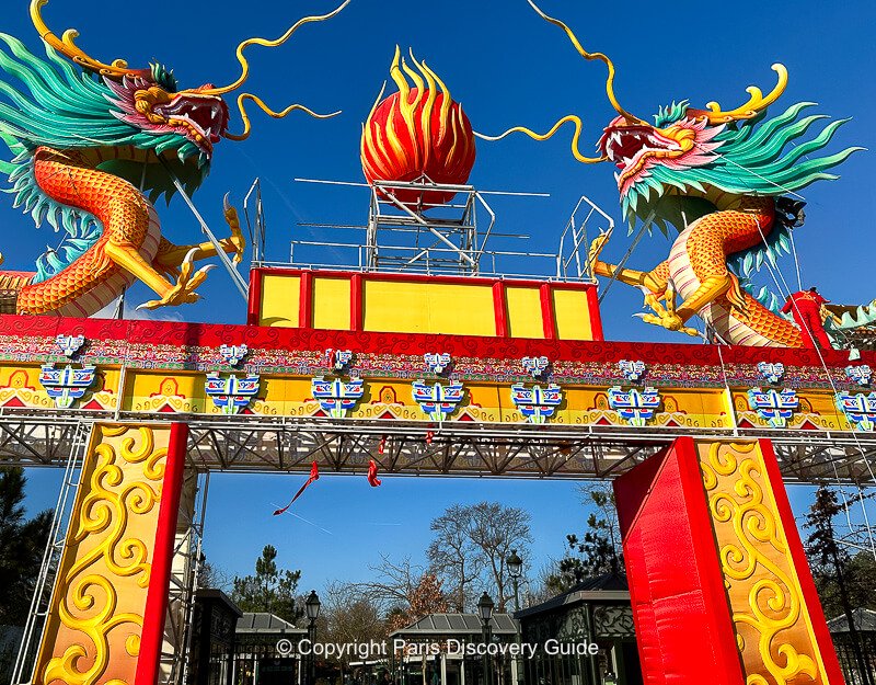 Dragon & Lanterns Stroll at Jardin d'Acclimatation in Bois de Boulogne