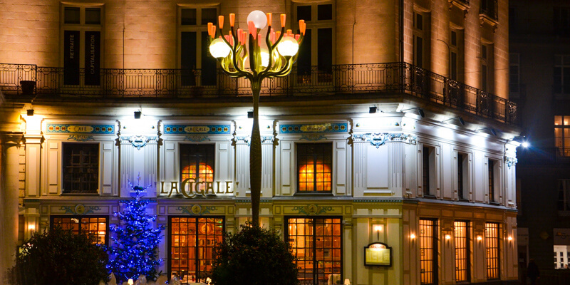 La Cigale - Paris concert venue in December La Cigale - Paris concert venue in December