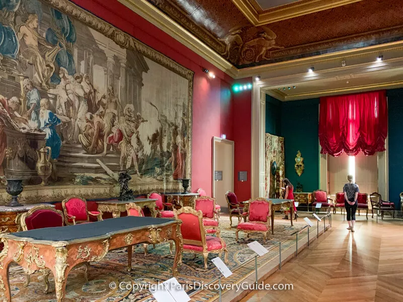 Louis XIV room in the Louvre