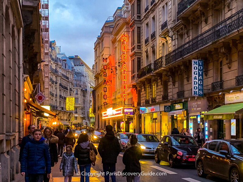 Theatre Mogador in Paris's 9th arrondissement