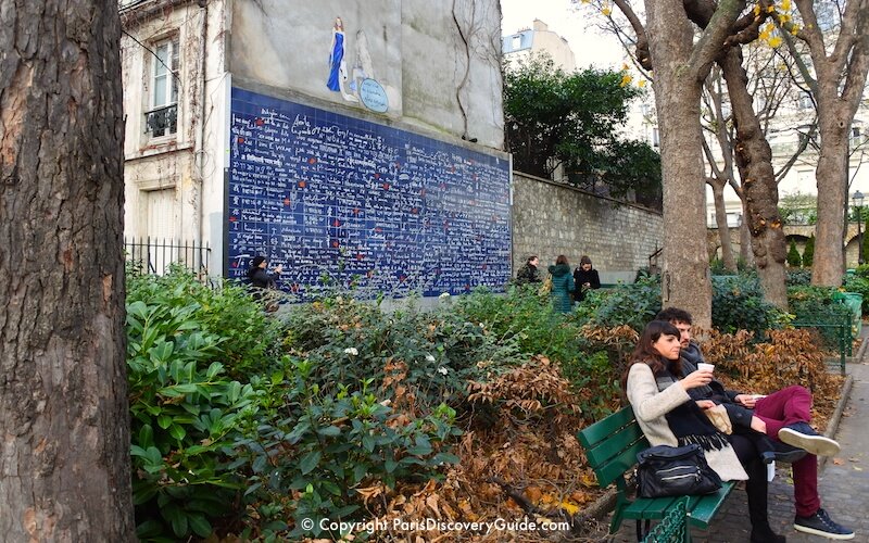 Paris - Wall of Love in Montmartre