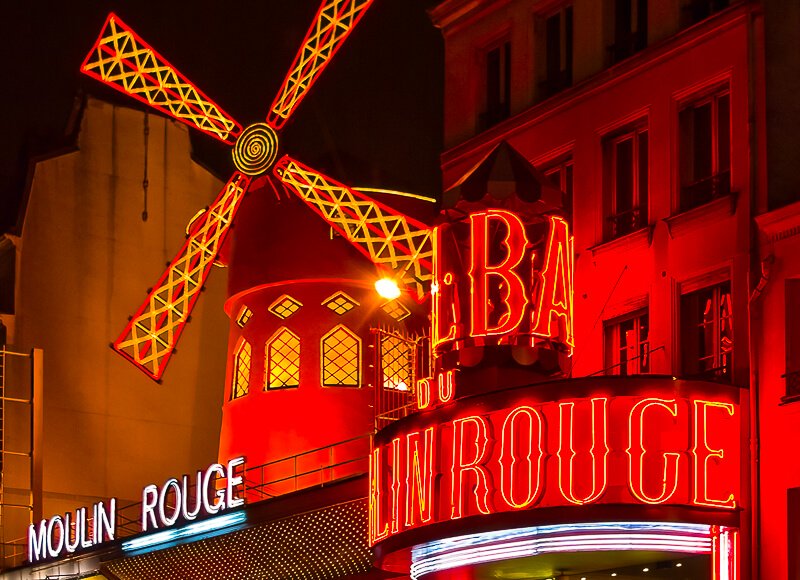 Moulin Rouge, Paris cabaret