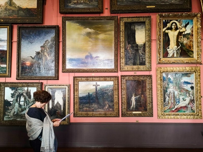Paintings at Musée Gustave Moreau 