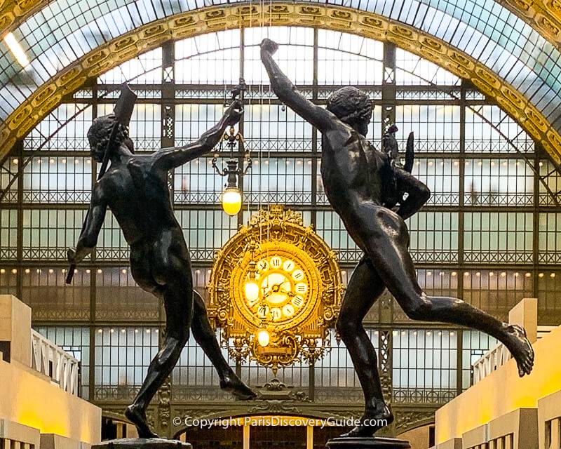 Musee d'Orsay in Paris France