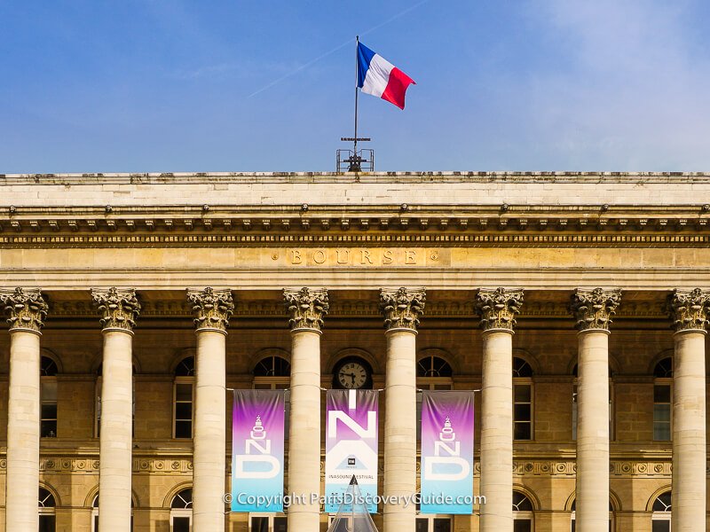 Historic Bourse in Paris 2