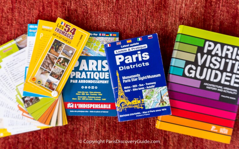 Useful and interesting books about Paris for you to buy once you're in Paris