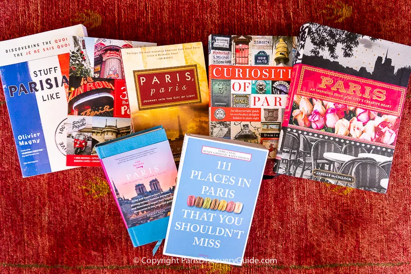 Paris books exploring Parisian culture and cool places you should visit