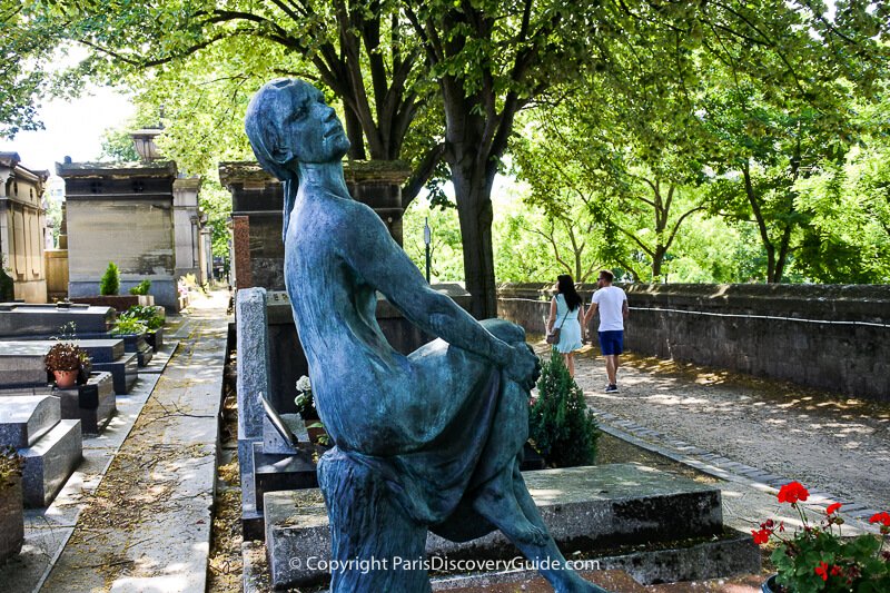 Sculpture of (presumably) Remina Maggiori by Marcello Tommasi