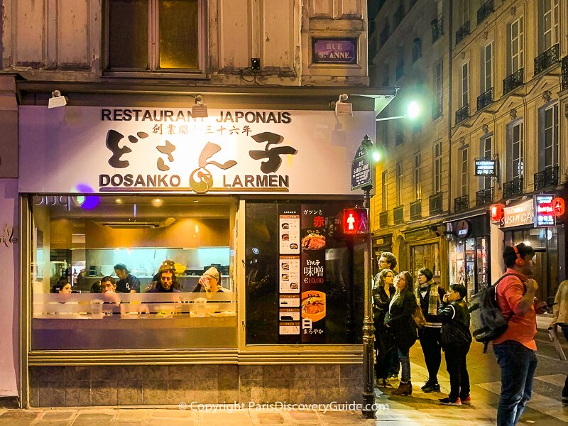 Dosanko Larmen - Popular ramen bar on Rue Sainte-Anne