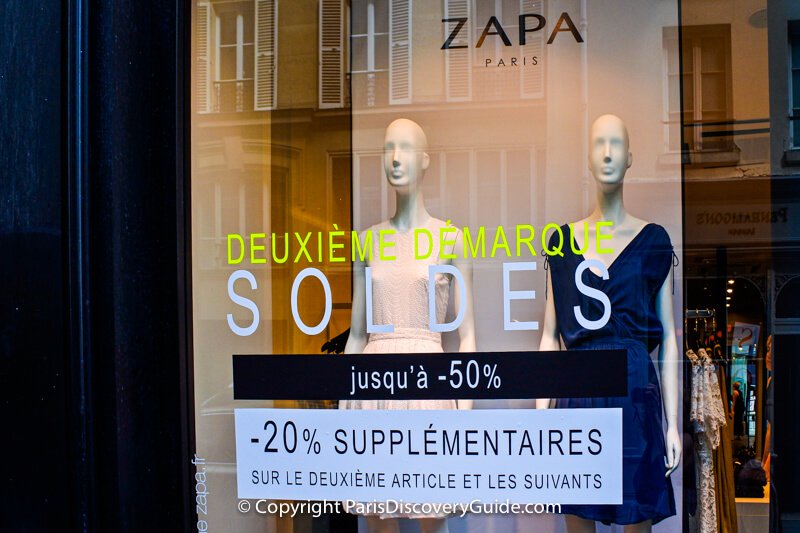 Paris sales: Second markdown at Zapa, with up to 50% savings, plus another 20% off of additional items Paris sales: Second markdown at Zapa, with up to 50% savings, plus another 20% off of additional items