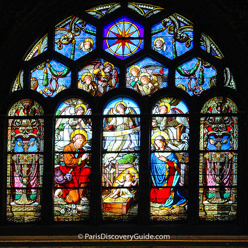 Nativity scene in Saint Eustasche Church Nativity scene in Saint Eustasche Church