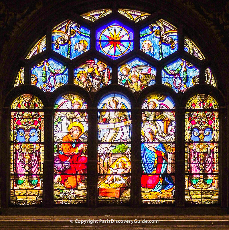 Nativity scene in Saint Eustasche Church